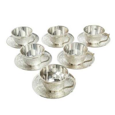 Silver Plated Tea Cups