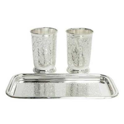 Silver Pated Tumblers